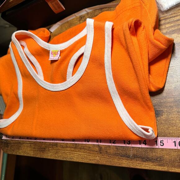 Vintage Venus Swimwear Womens Cover up Dress Size MED 70s Bright Made in USA - Picture 6 of 7